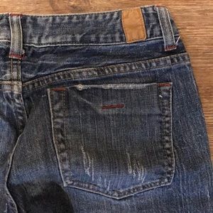 🍀 3 for 10 Maurices Denim Capri shorts 1/2